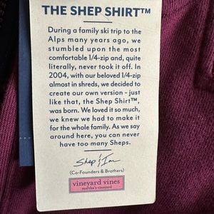Vineyard Vines Shep Shirt.  New With Tag.  Men’s Large